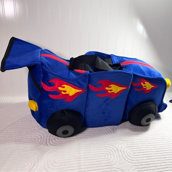 HANNA ANDERSSON Kids Toddler 3D RACE CAR RACECAR DRIVER COSTUME No HELMET - Picture 2 of 10